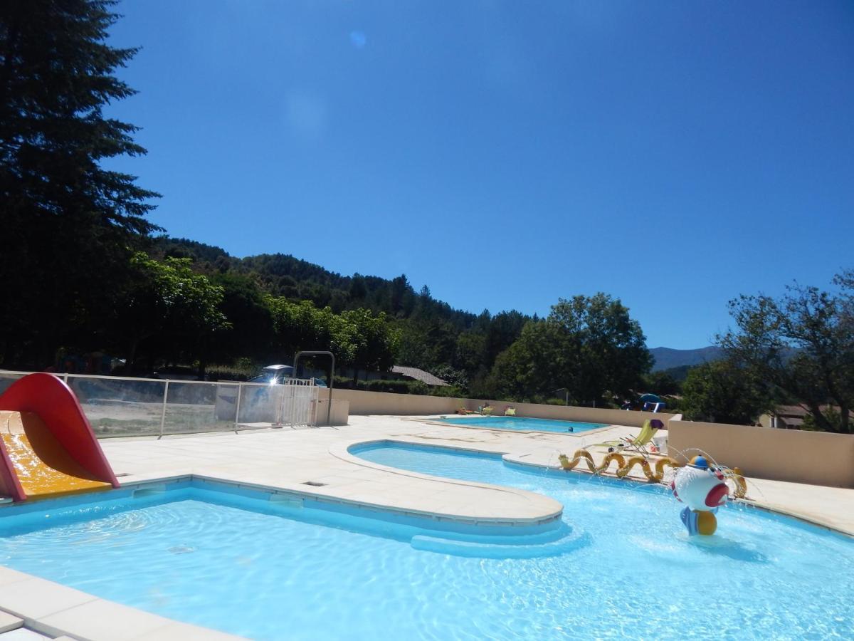 Camping Bonneval Jaujac Buitenkant foto