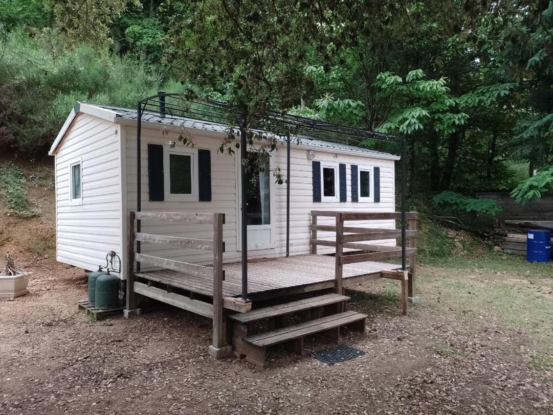 Camping Bonneval Jaujac Buitenkant foto