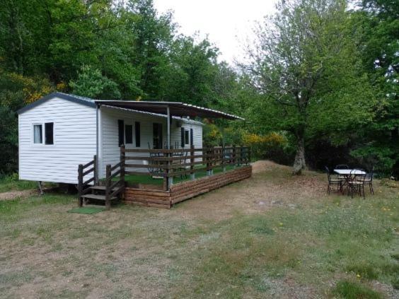 Camping Bonneval Jaujac Buitenkant foto