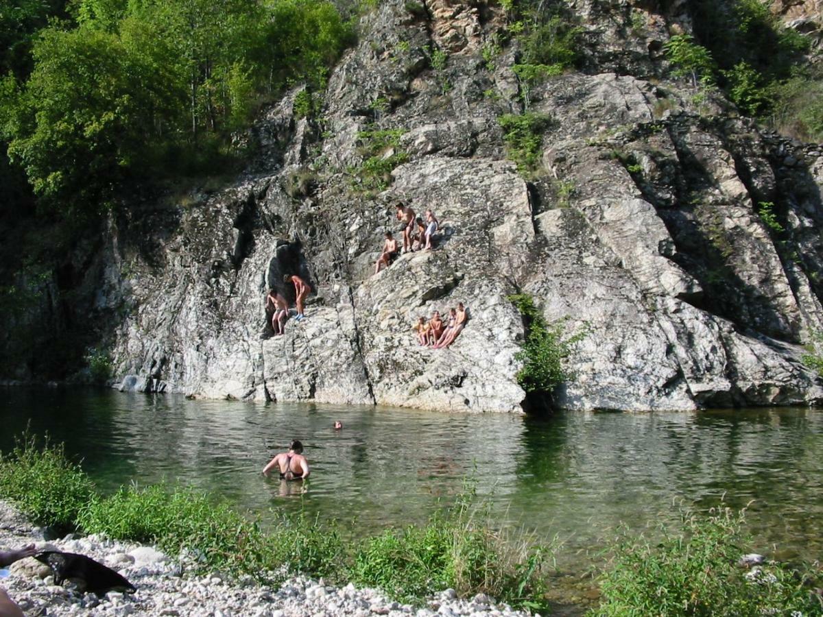 Camping Bonneval Jaujac Buitenkant foto