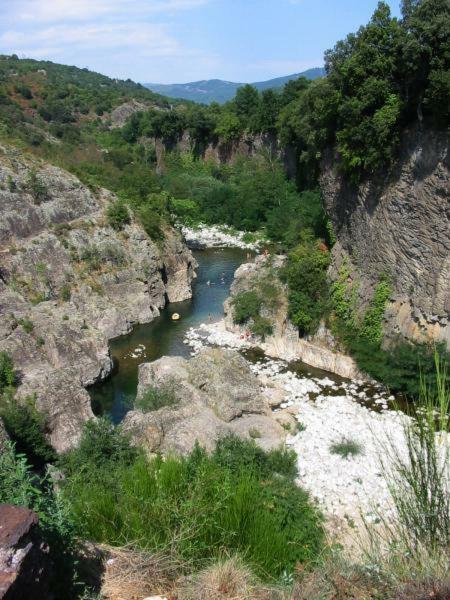 Camping Bonneval Jaujac Buitenkant foto
